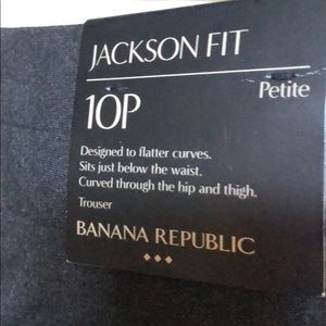 NWT Banana Republic Jackson Fit trousers